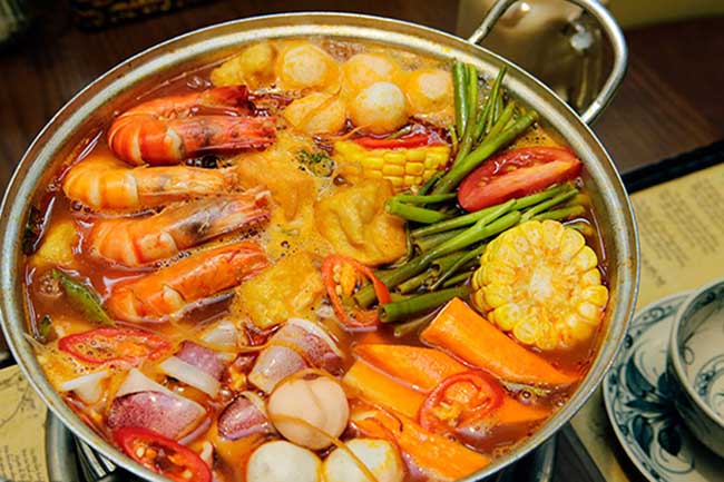 LẪU HẢI SẢN THÁI