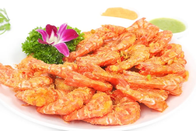 Tôm Rang Muối Trung Hoa