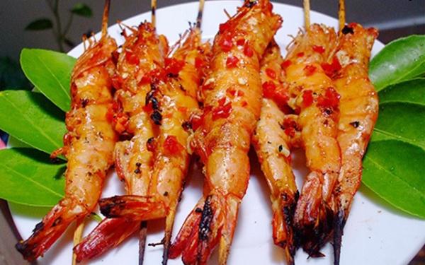 TÔM NƯỚNG MUỐI ỚT